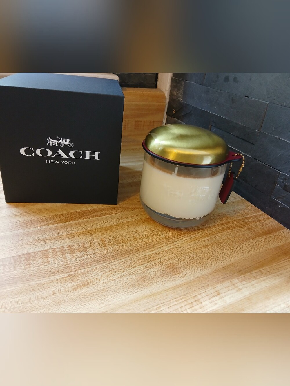 COACH RARE NIB One Wick Candle